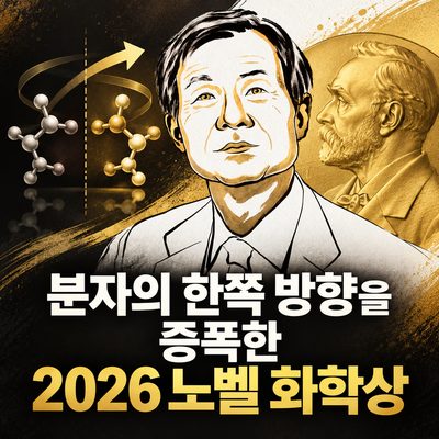 분자의 한쪽 방향을 증폭한 2026 노벨 화학상