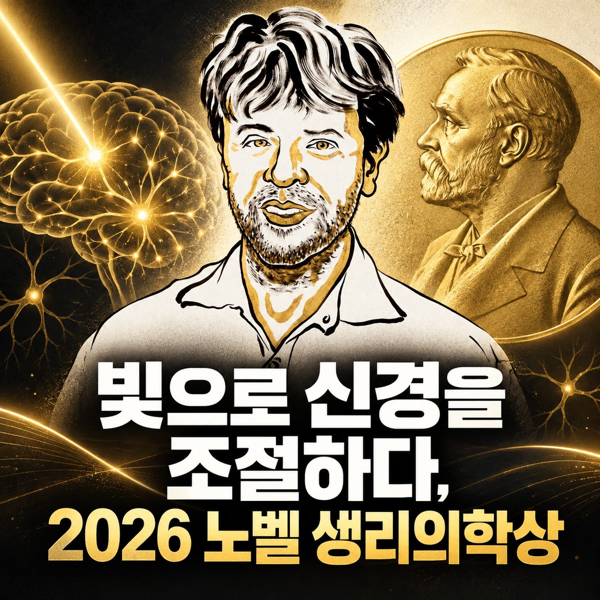 빛으로 신경을 조절하다, 2026 노벨 생리의학상