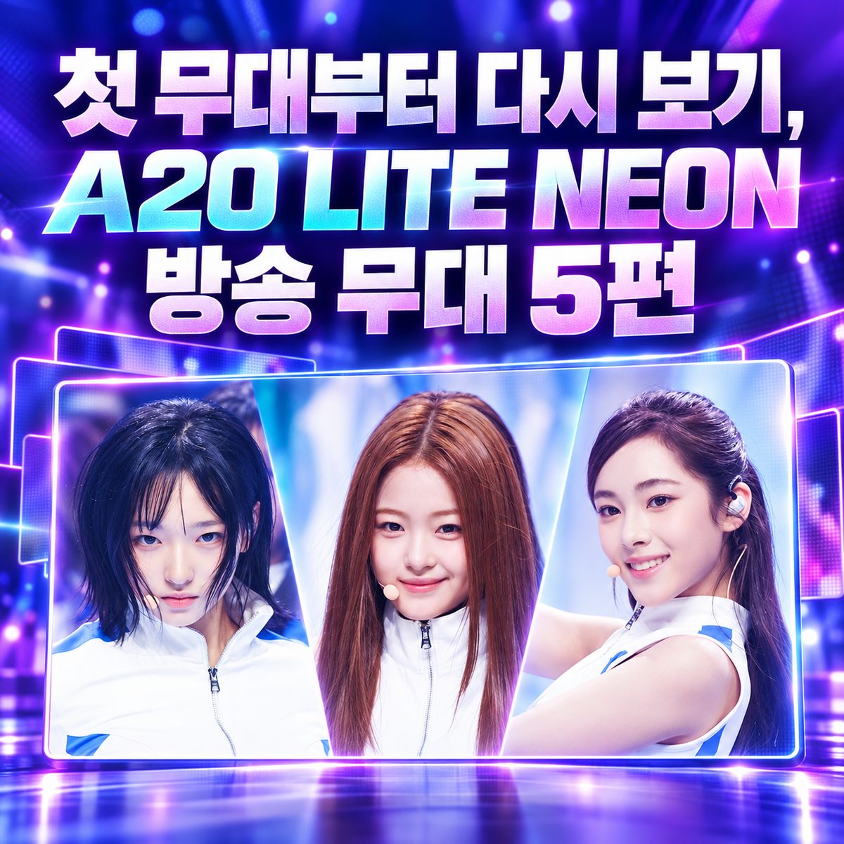 初ステージからもう一度、A2O LITE NEON 放送ステージ5本