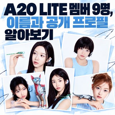 A2O LITE メンバー9人、名前と公開プロフィールをチェック