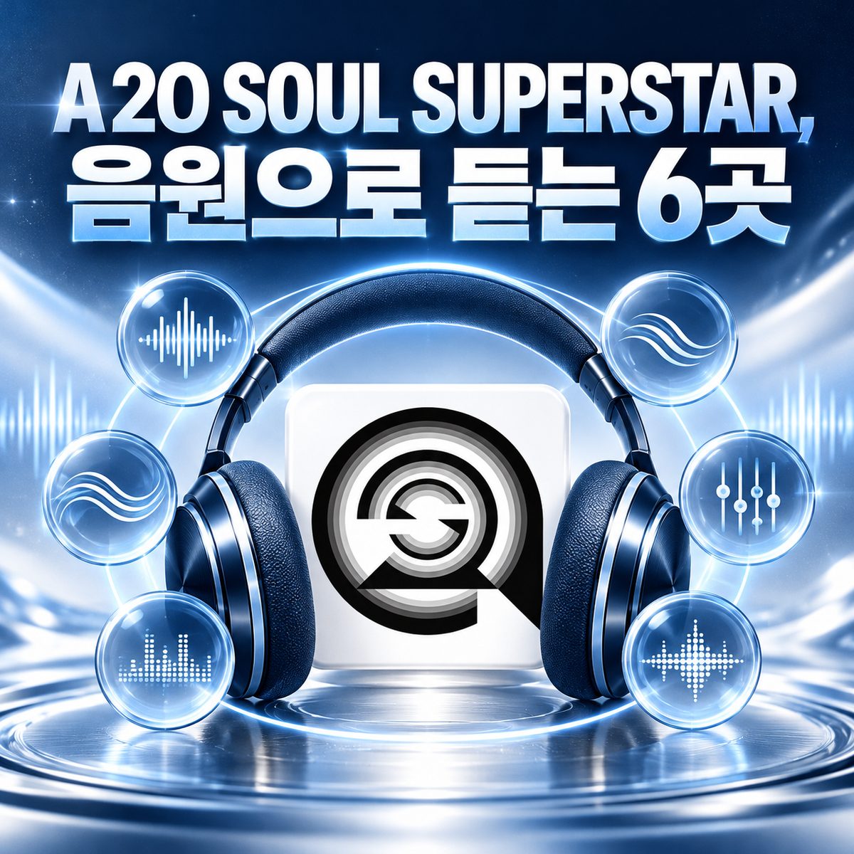 A2O SOUL SUPERSTAR, 음원으로 듣는 6곳