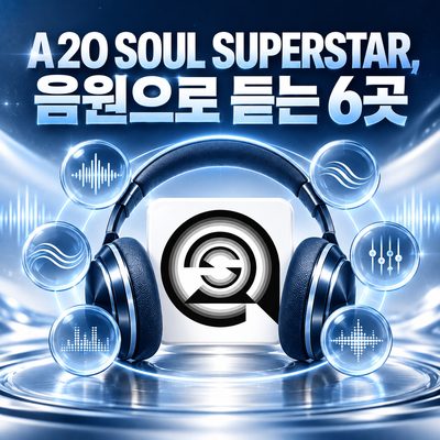 A2O SOUL SUPERSTAR, 음원으로 듣는 6곳