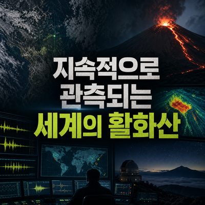 지속적으로 관측되는 세계의 활화산