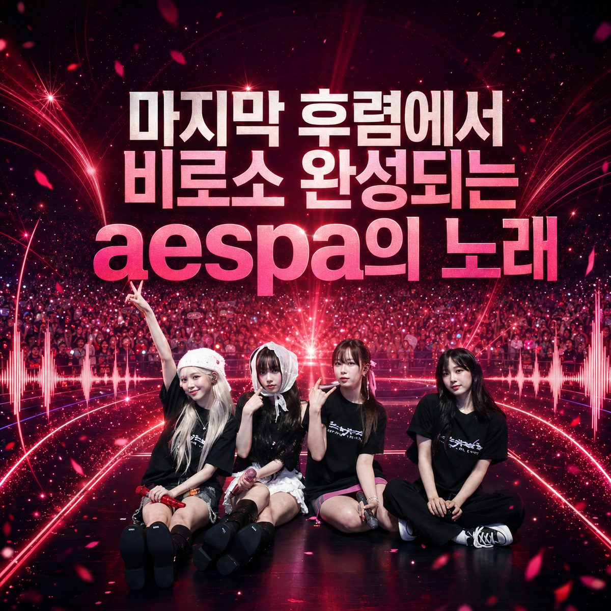 The Songs of aespa that Finally Come Together in the Last Chorus