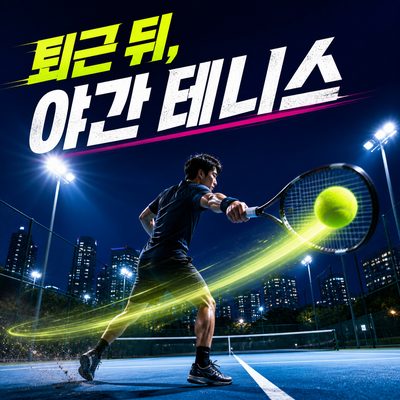 퇴근 뒤 야간 회차를 확인해볼 전국 테니스장