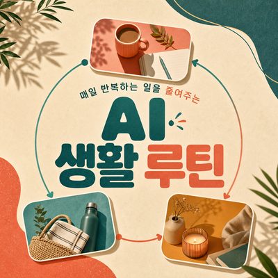 매일 반복하는 일을 줄여주는 AI 생활 루틴