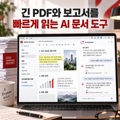 긴 PDF와 보고서를 빠르게 읽는 AI 문서 도구