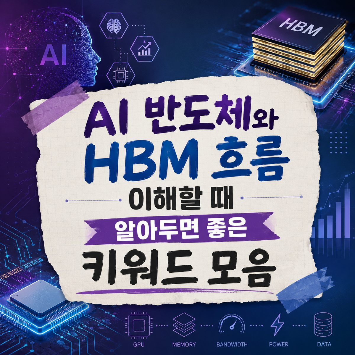 AI 반도체와 HBM 흐름 이해할 때 알아두면 좋은 키워드 모음