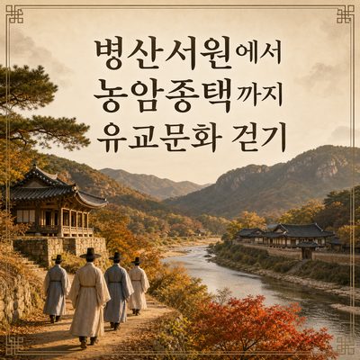 병산서원에서 농암종택까지 안동 유교문화 깊이 걷기