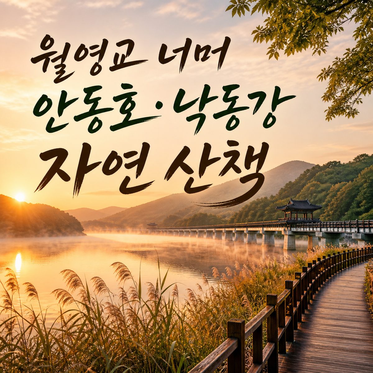 월영교 너머 안동호와 낙동강 자연 산책 8곳