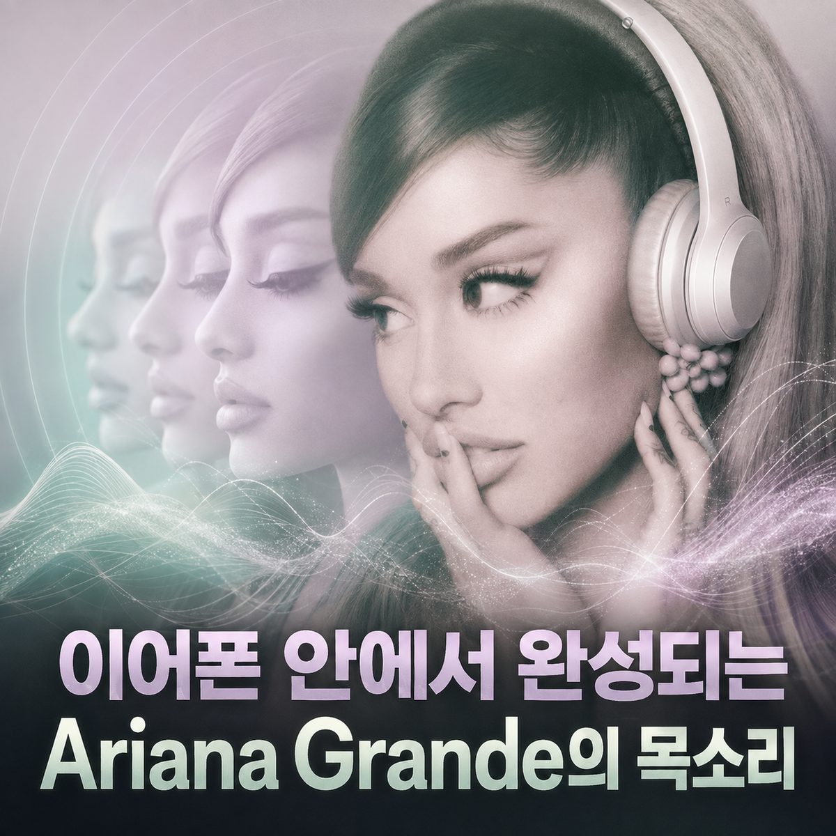 Ariana Grande's Voice Completed Within Earphones