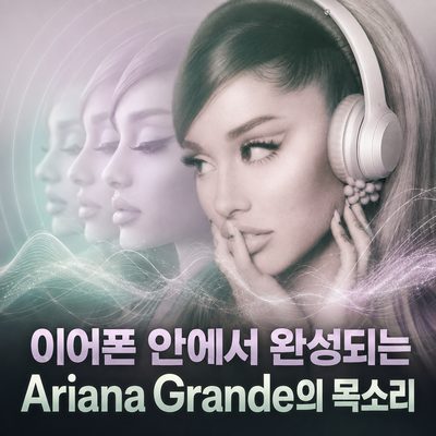 イヤフォンの中で完成するAriana Grandeの声
