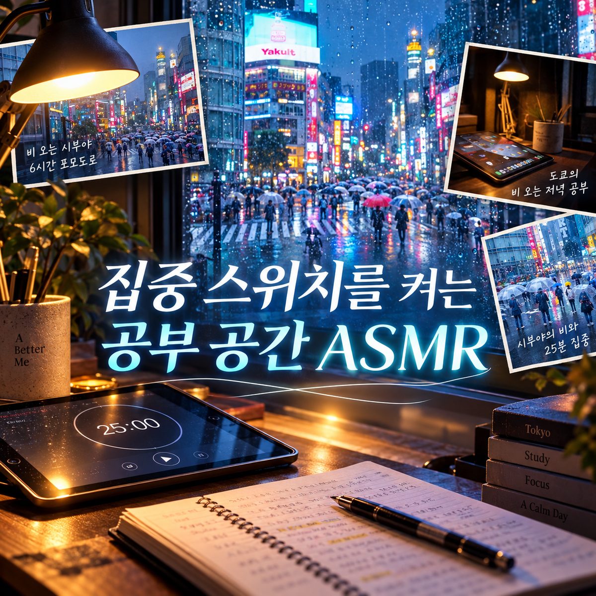 ASMR Study Space to Turn on Your Focus