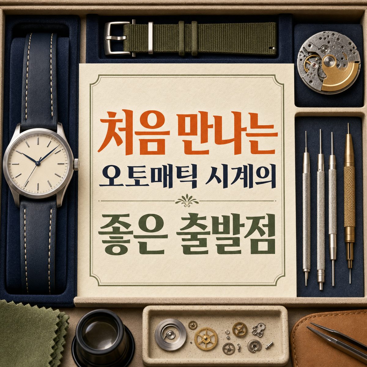 처음 만나는 오토매틱 시계의 좋은 출발점