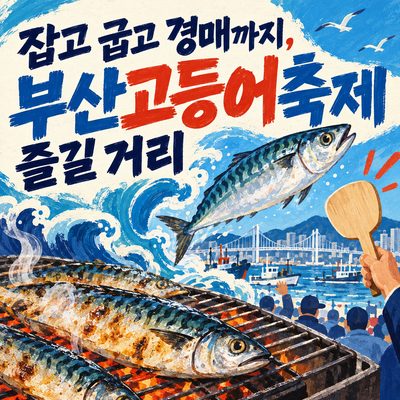 Catch, Grill, and Auction: What to Enjoy at the Busan Mackerel Festival