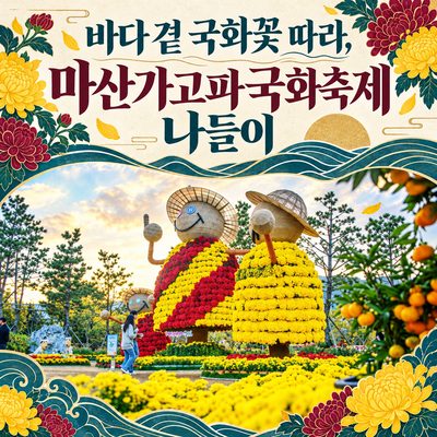 Chrysanthemums by the Sea: A Trip to the Masan Gagopa Chrysanthemum Festival