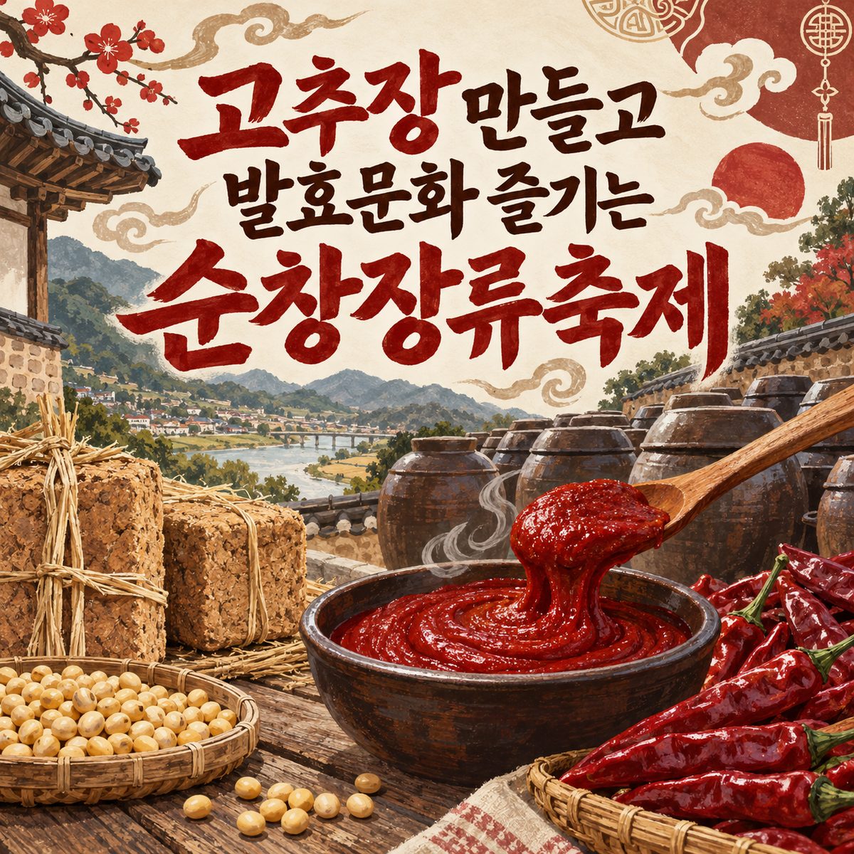 Make Gochujang and Enjoy Fermentation Culture at the Sunchang Fermented Sauce Festival
