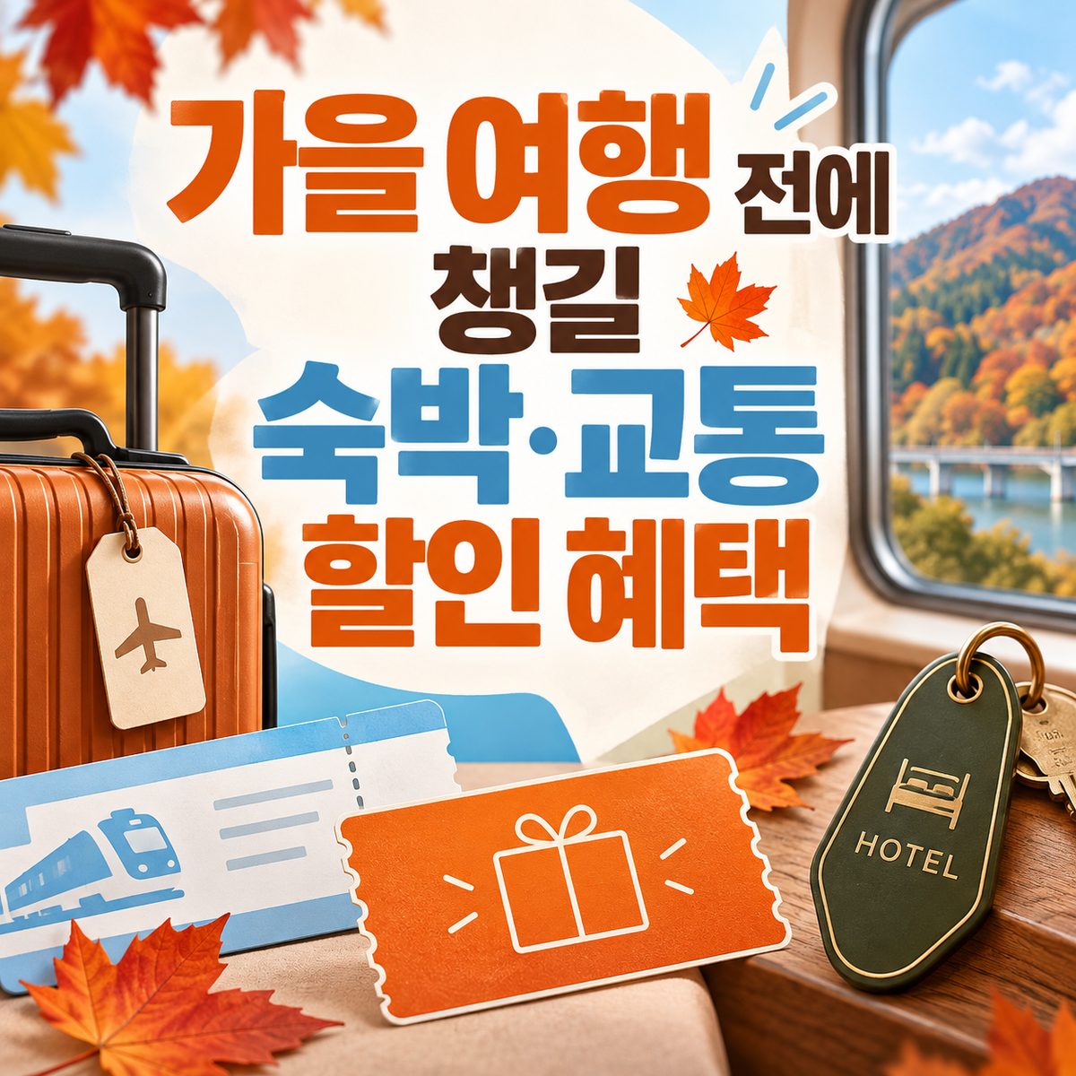 Lodging and Transport Discounts to Grab Before Your Autumn Trip