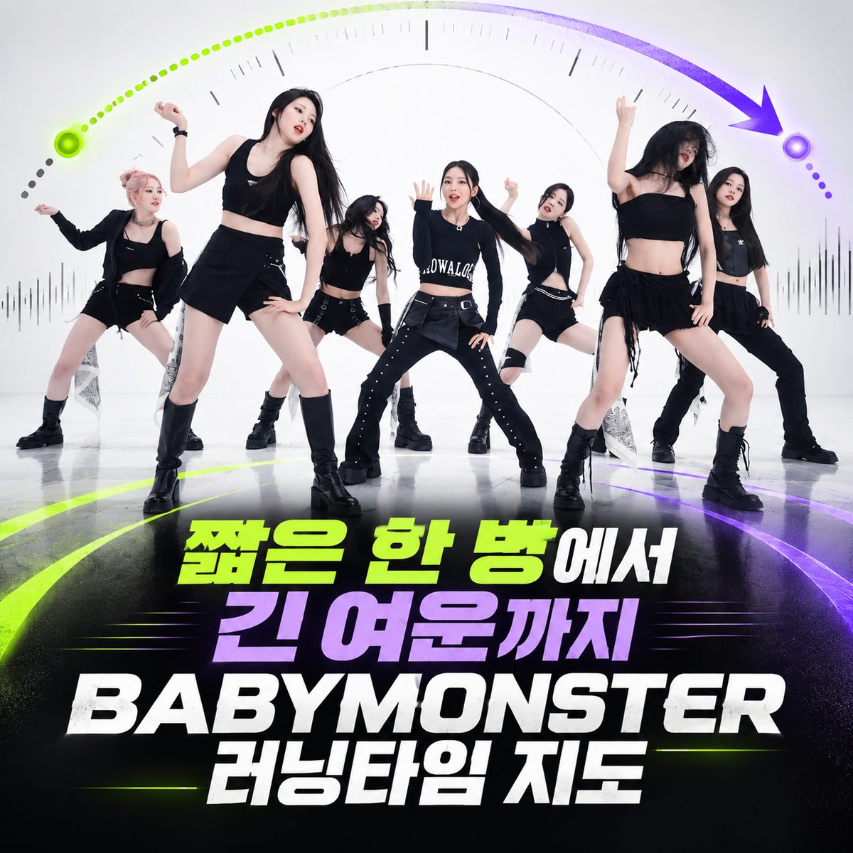 짧은 한 방에서 긴 여운까지 BABYMONSTER 러닝타임 지도