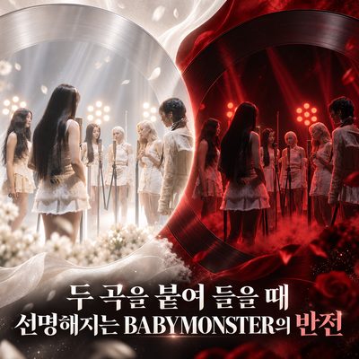 두 곡을 붙여 들을 때 선명해지는 BABYMONSTER의 반전