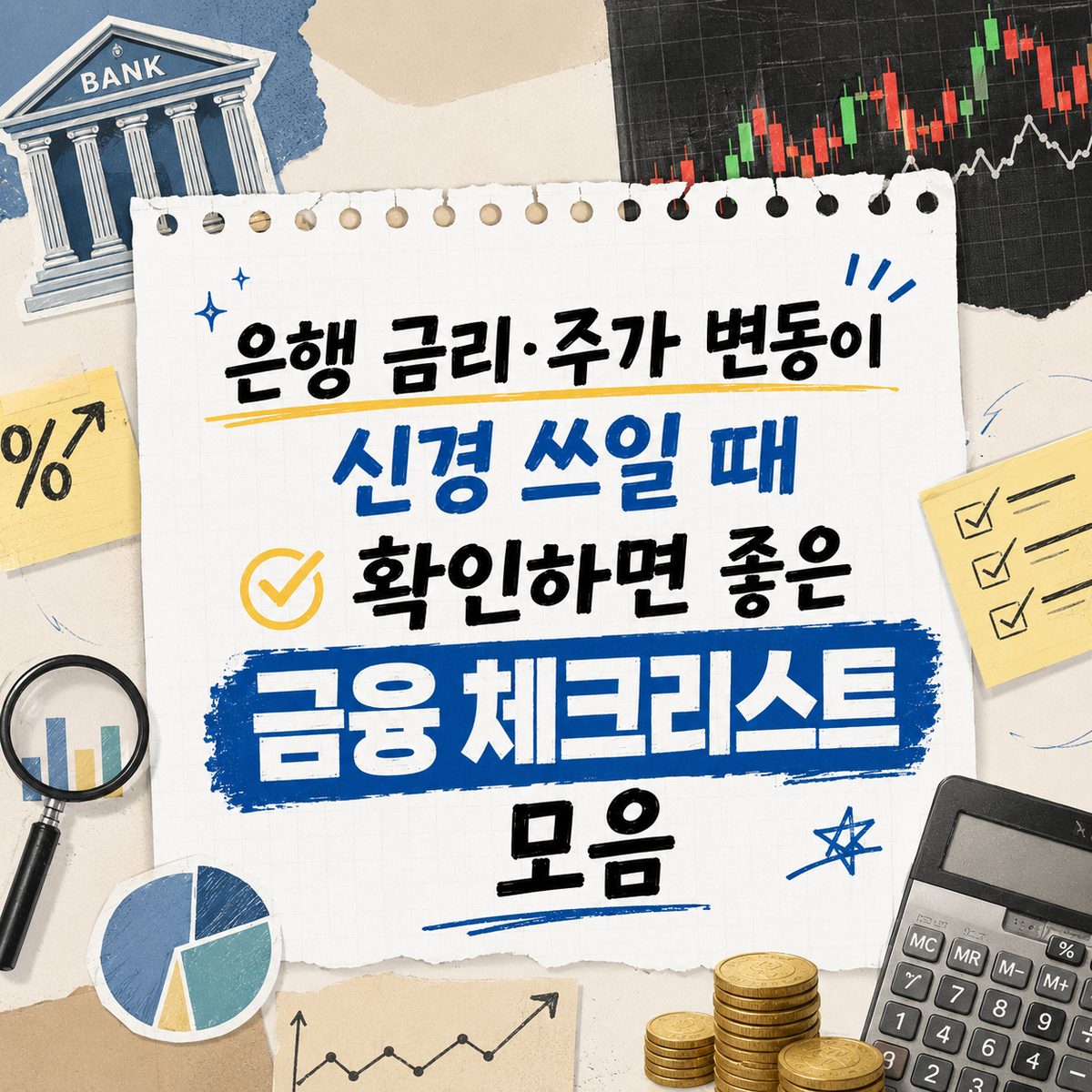 은행 금리·주가 변동이 신경 쓰일 때 확인하면 좋은 금융 체크리스트 모음