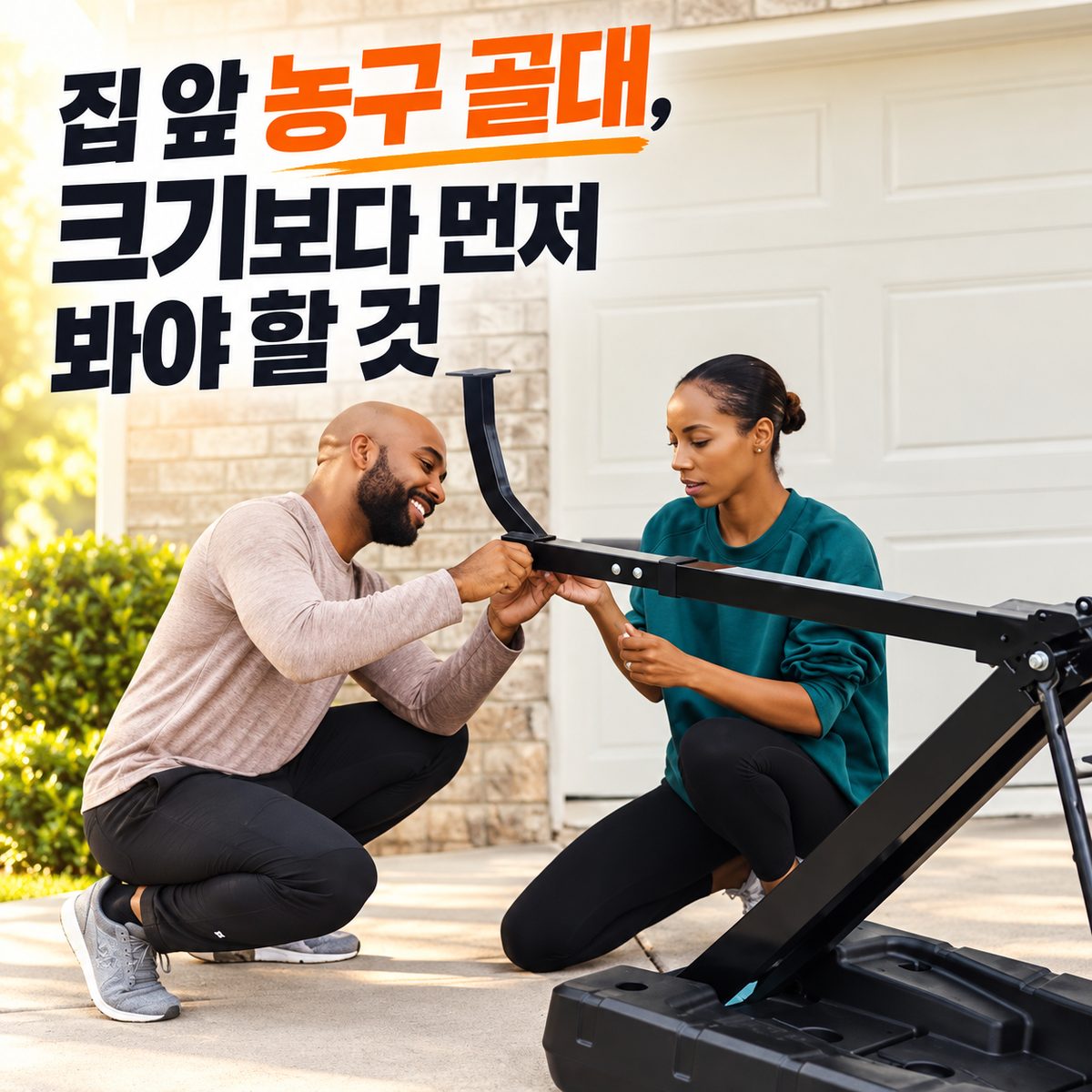 집 앞 농구 골대, 크기보다 먼저 봐야 할 것