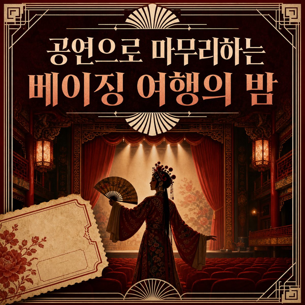 공연으로 마무리하는 베이징 여행의 밤