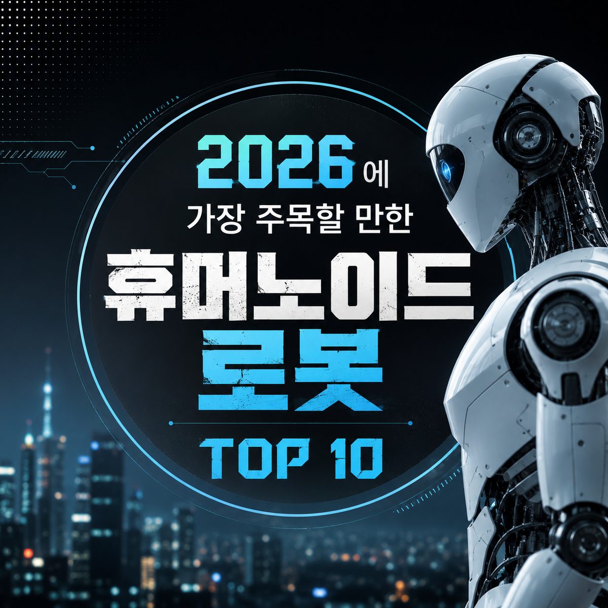2026년에 가장 주목할 만한 휴머노이드 로봇 TOP 10
