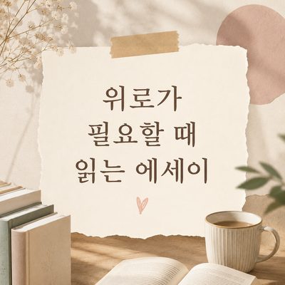 위로가 필요할 때 읽는 에세이