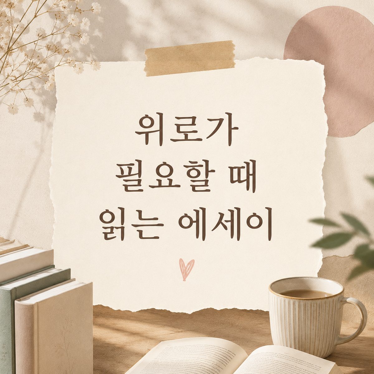 위로가 필요할 때 읽는 에세이