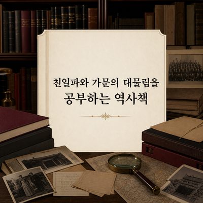 친일파와 가문의 대물림을 공부하는 역사책