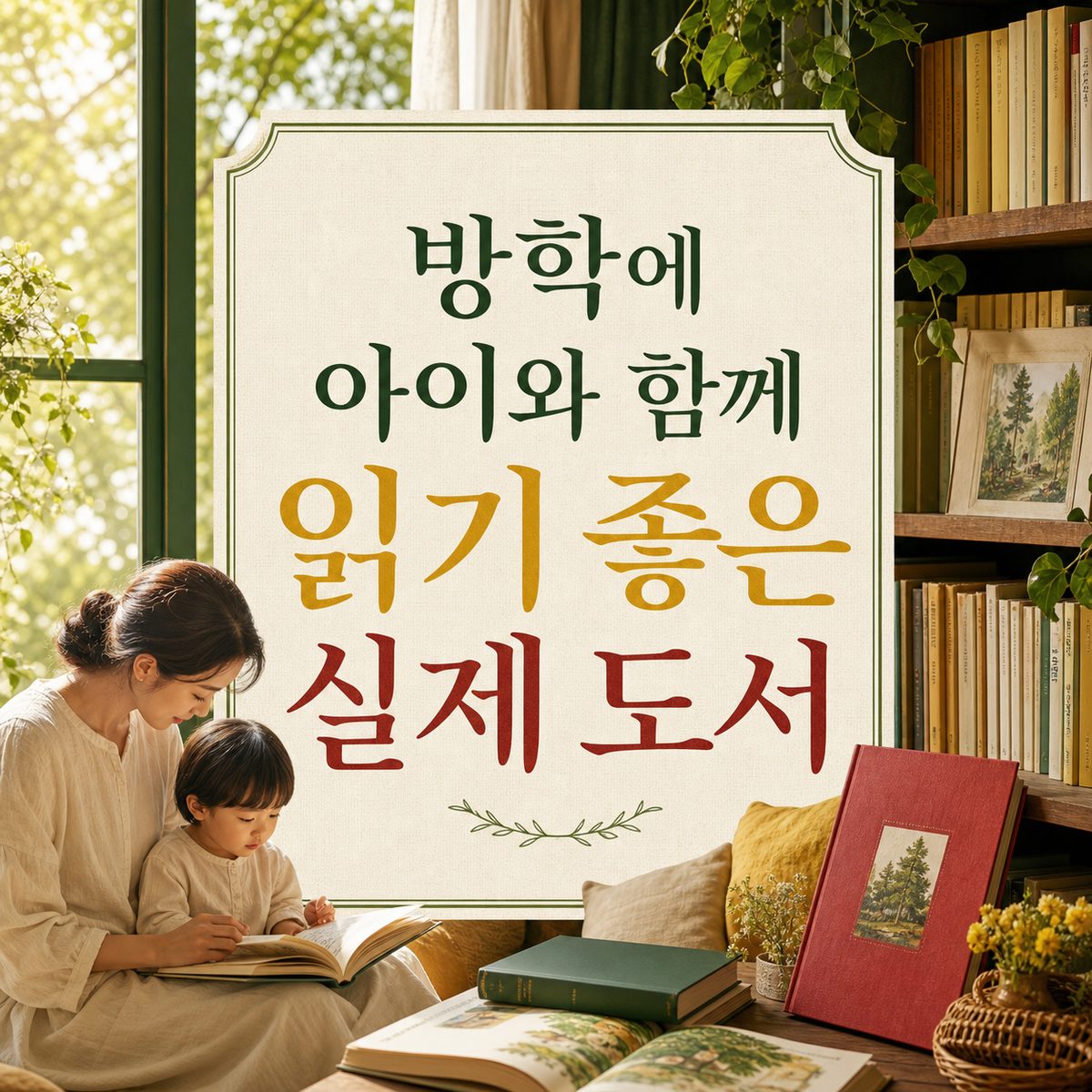 방학에 아이와 함께 읽기 좋은 실제 도서