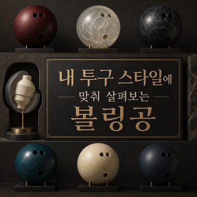 내 투구 스타일에 맞춰 살펴보는 볼링공