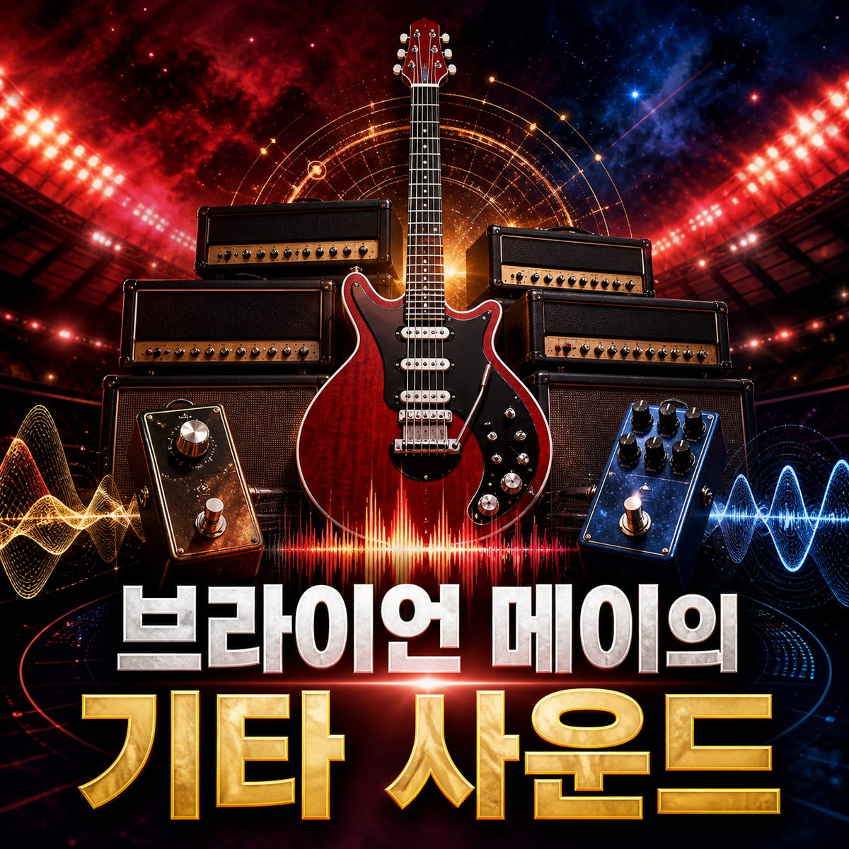 브라이언 메이의 기타 사운드를 만든 장비 8가지