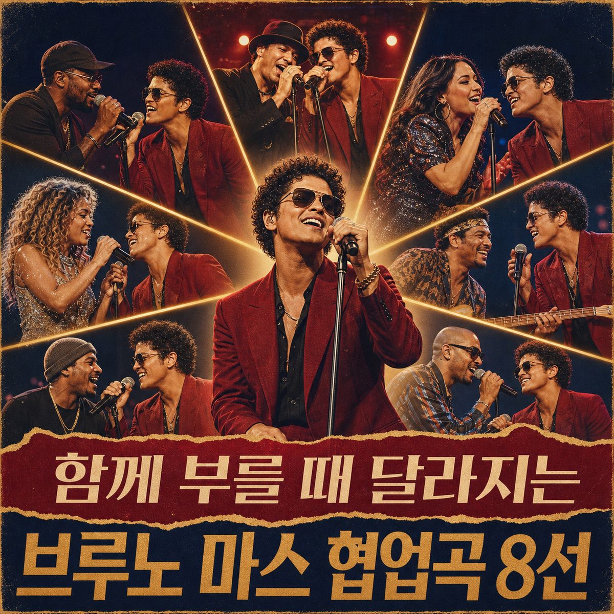 함께 부를 때 달라지는 브루노 마스 협업곡 8선