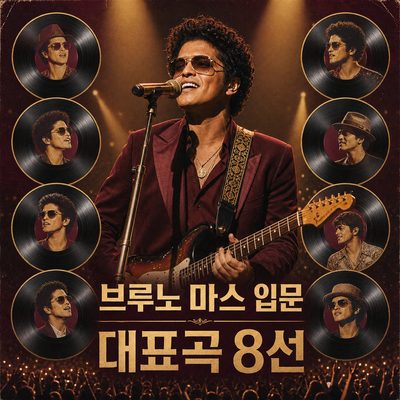 브루노 마스 입문자를 위한 대표곡 8선