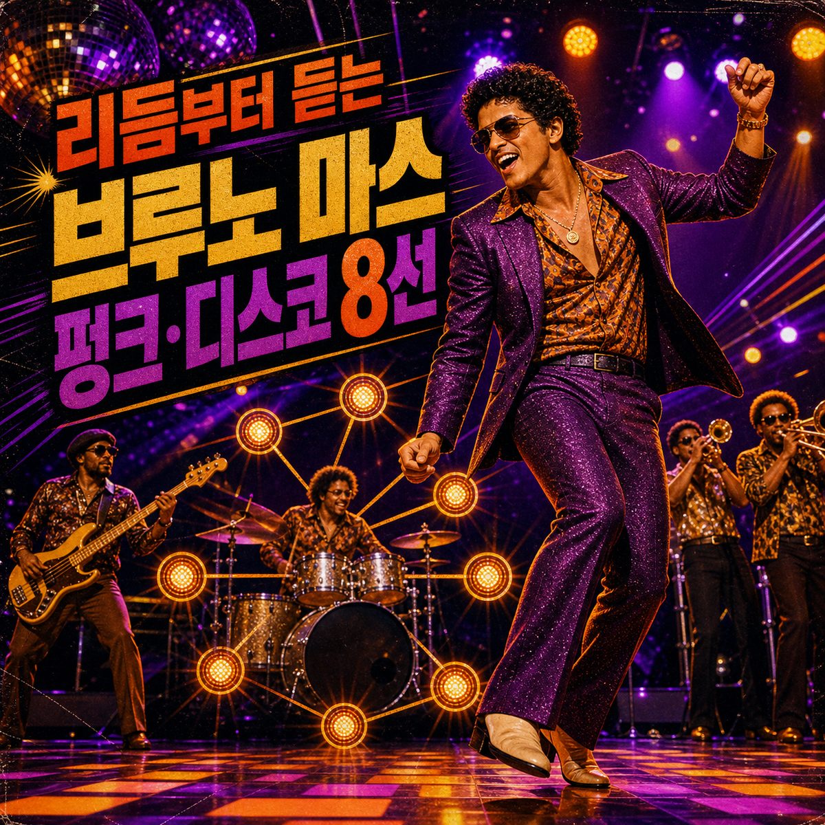 Bruno Mars’ Top 8 Funk and Disco Tracks to Groove To