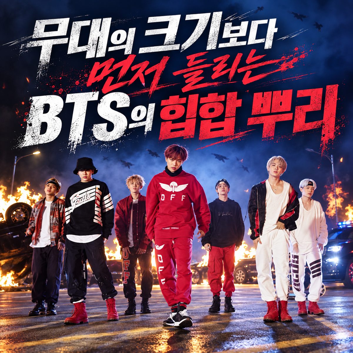 무대의 크기보다 먼저 들리는 BTS의 힙합 뿌리
