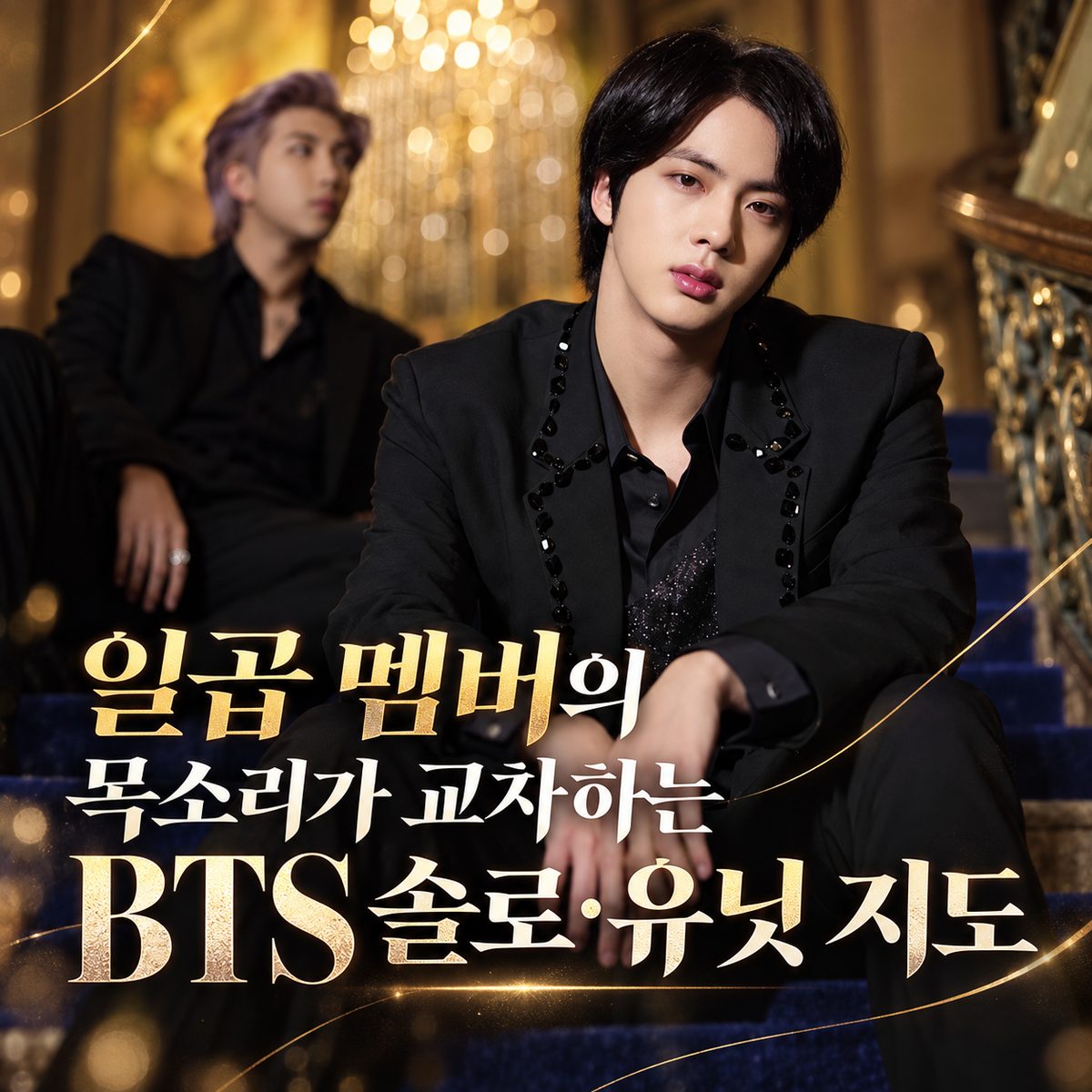 일곱 멤버의 목소리가 교차하는 BTS 솔로·유닛 지도