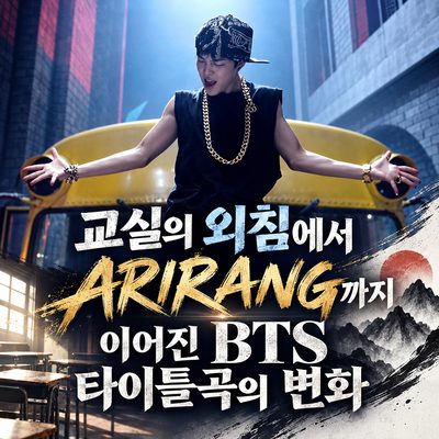 교실의 외침에서 ARIRANG까지 이어진 BTS 대표곡의 변화