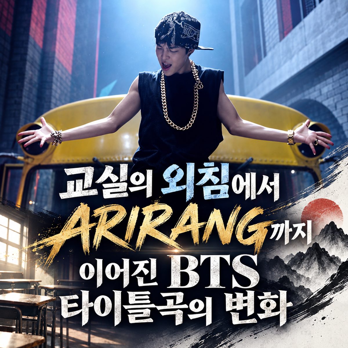 교실의 외침에서 ARIRANG까지 이어진 BTS 대표곡의 변화