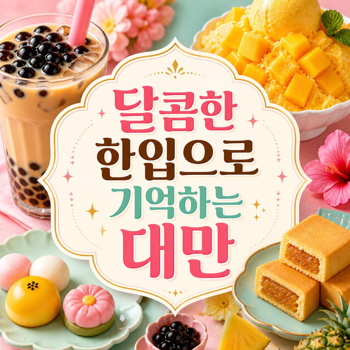 달콤한 한입으로 기억하는 대만