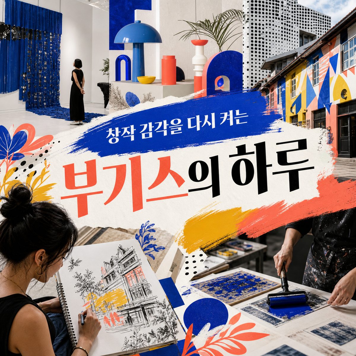 부기스에서 창작 감각을 다시 켜는 하루