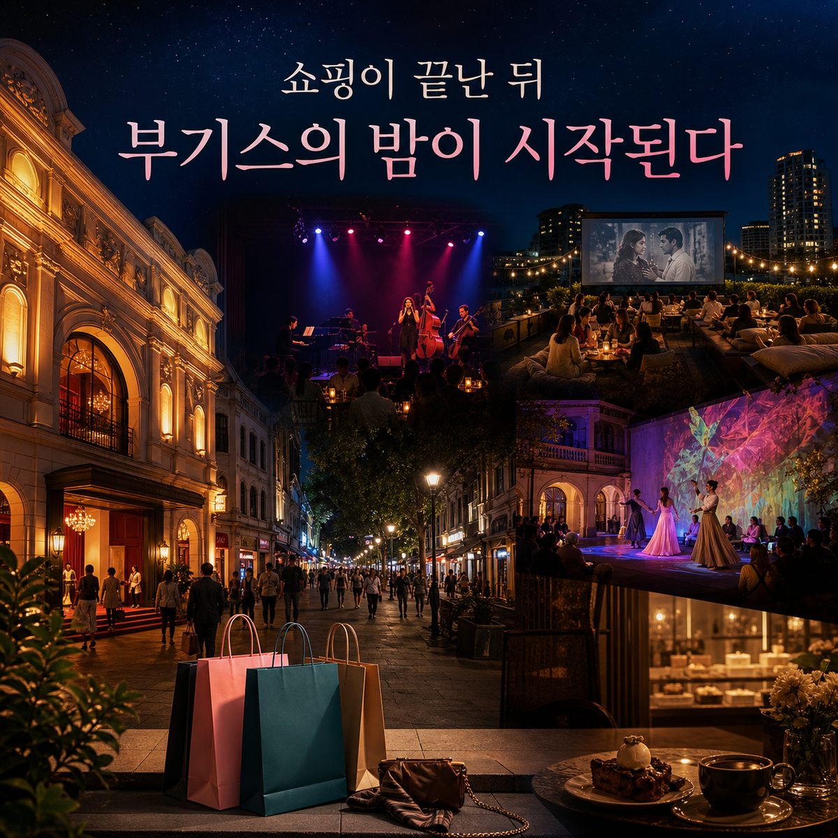 쇼핑이 끝난 뒤 부기스의 밤이 시작되는 곳