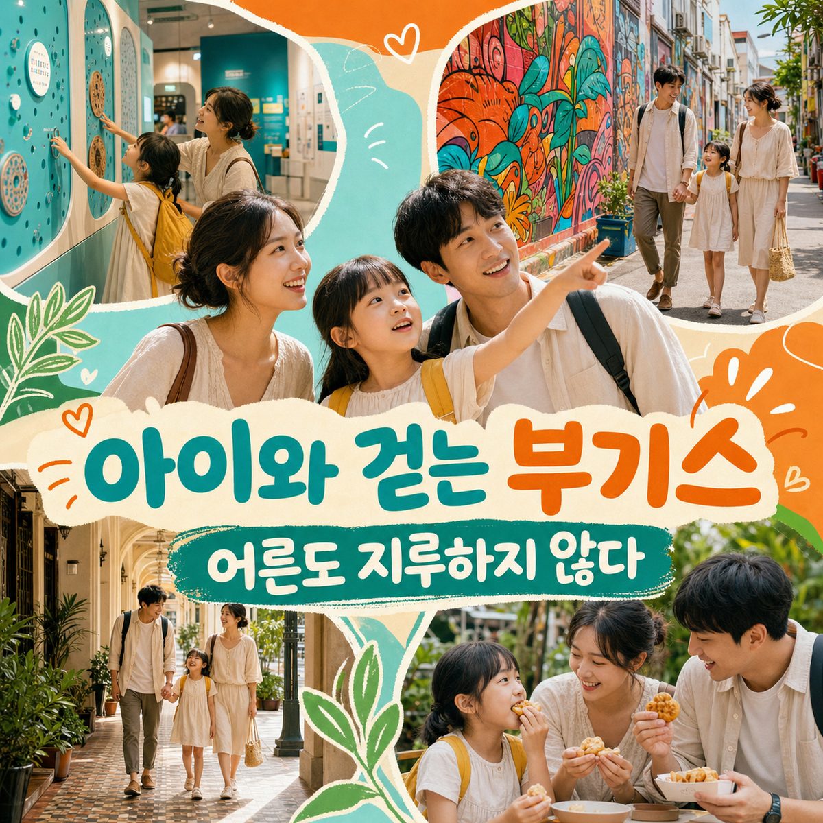 아이와 부기스를 걷는 날, 어른도 지루하지 않다