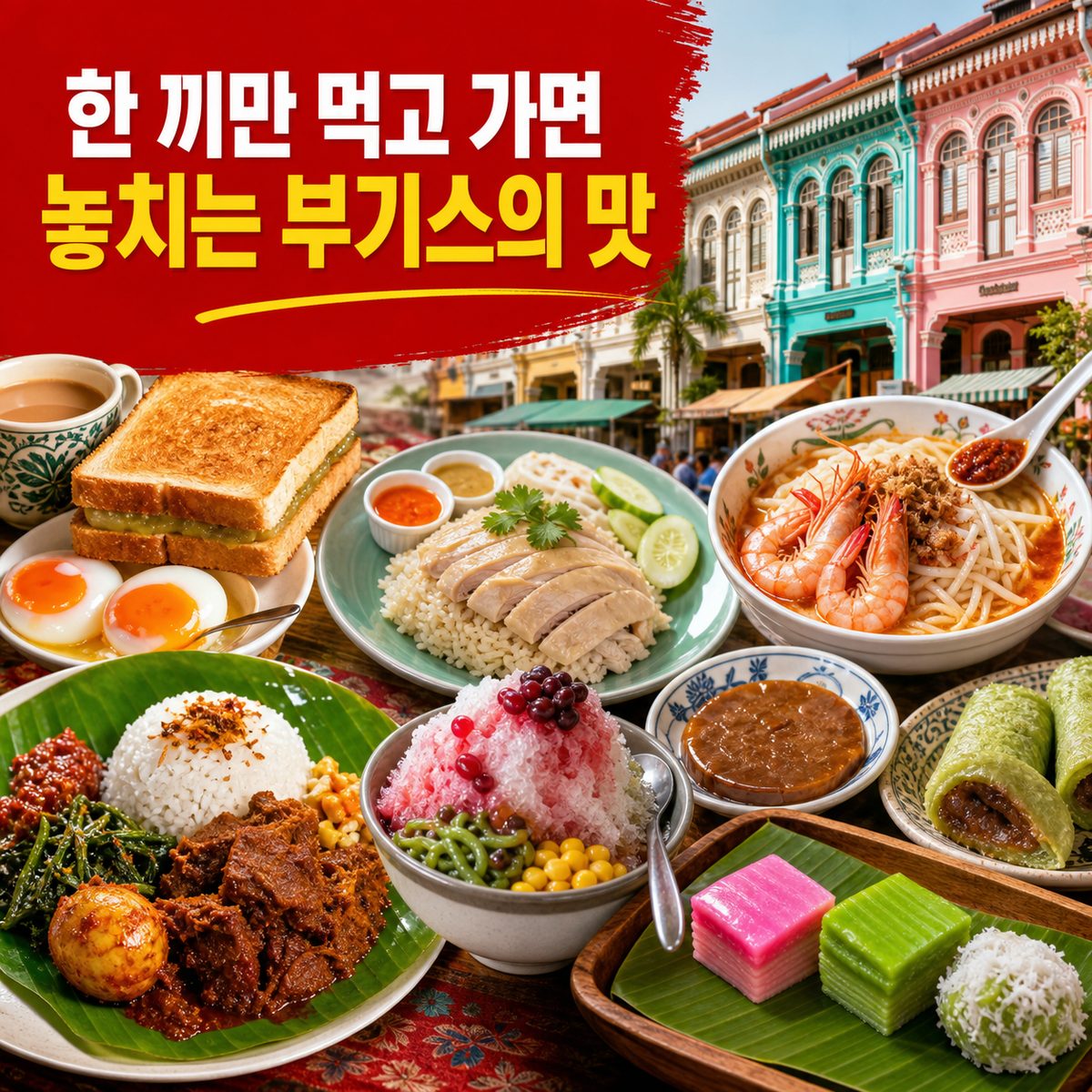 부기스에서 한 끼만 먹고 가면 놓치는 맛들