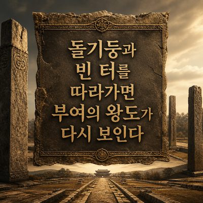 돌기둥과 빈 터를 따라가면 부여의 왕도가 다시 보인다