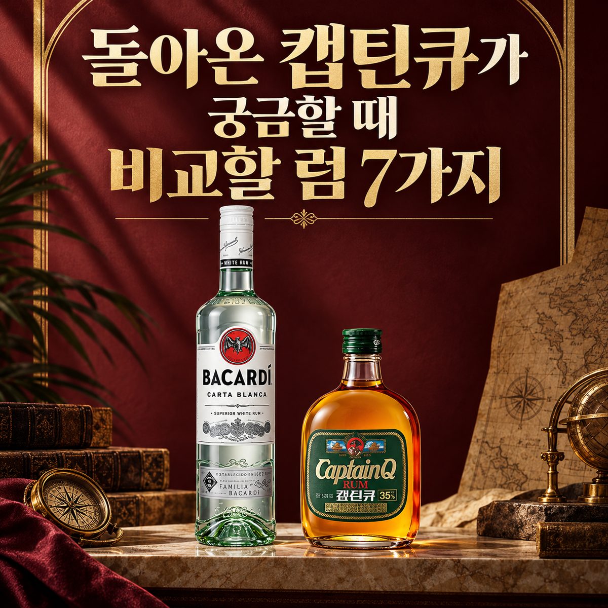 7 Rums to Compare If You're Curious About the Returning Captain Q