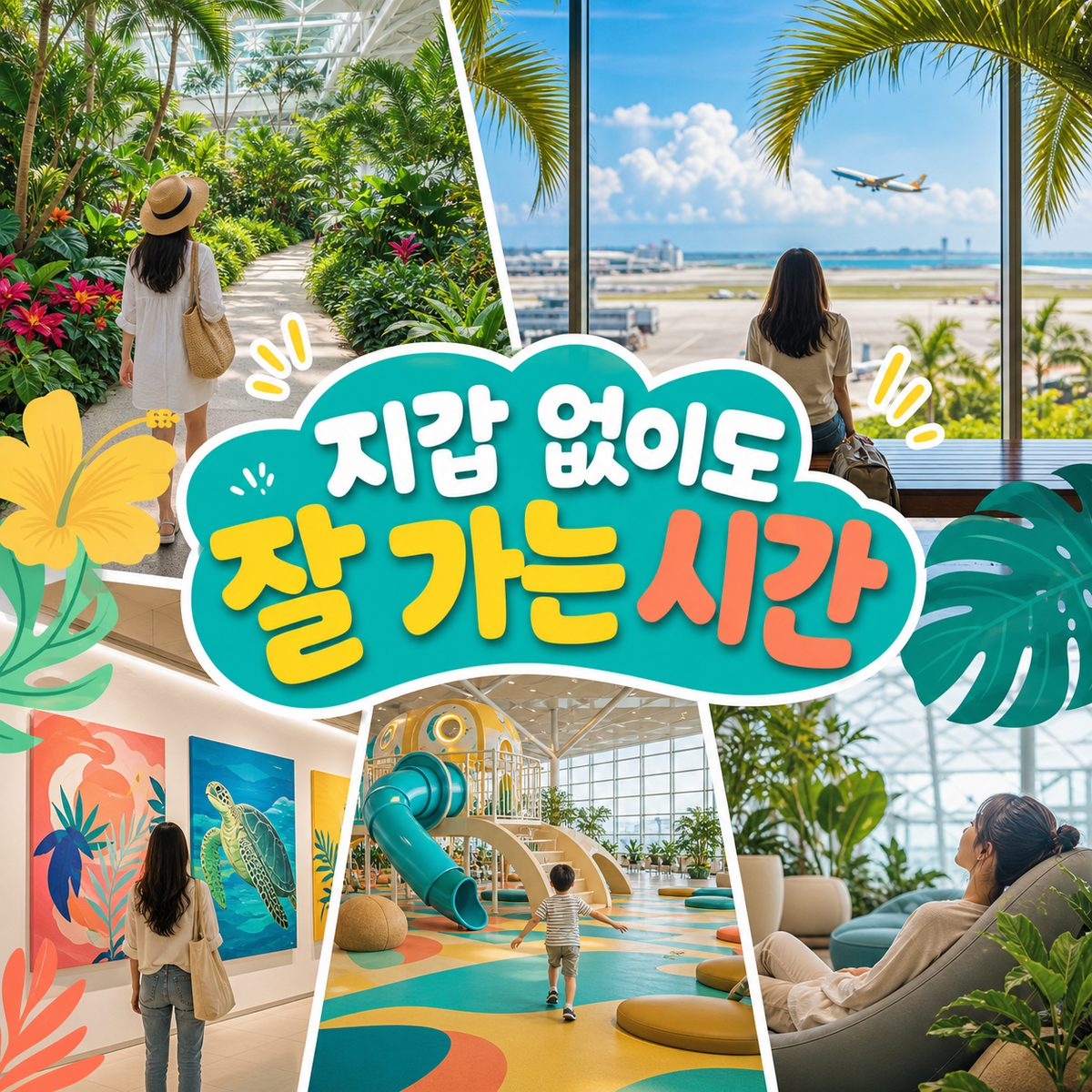지갑을 열지 않아도 시간이 잘 가는 창이공항