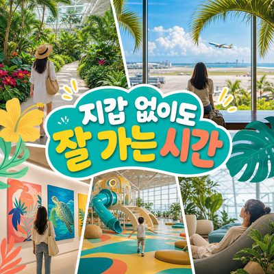 지갑을 열지 않아도 시간이 잘 가는 창이공항